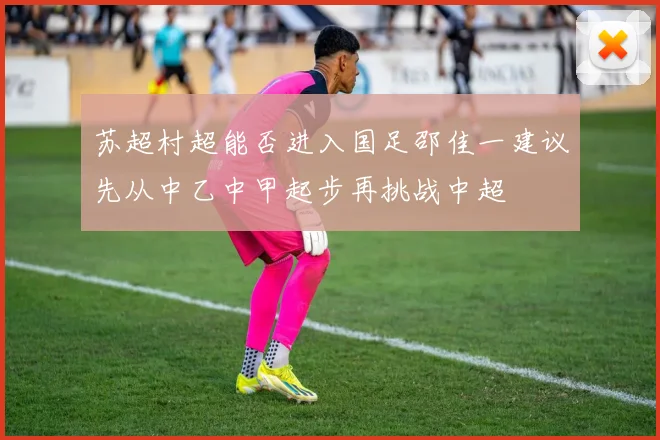 苏超村超能否进入国足邵佳一建议先从中乙中甲起步再挑战中超